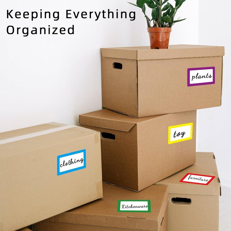 Yeachlaing 6 Color Name Tag Stickers, 240PCS Waterproof Stickers 3.5X2.25 Inch Name Labels for Office, School, Classroom and Home - Image 3